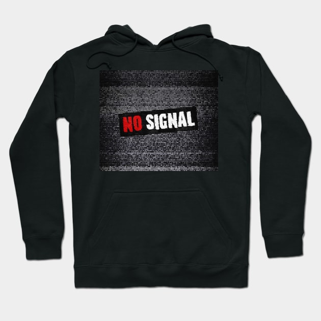 No signal Hoodie by daghlashassan